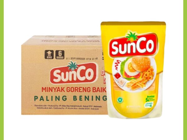 Sunco Minyak Goreng Pouch 2 L Dus Isi 6