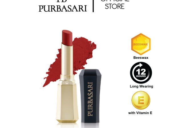 [Beli Banyak Lebih Murah] Purbasari Lipstick Color Matte Pcs/ Lipstick Matte / Lipstick tahan 12jam - Ringan dan lembut di bibir