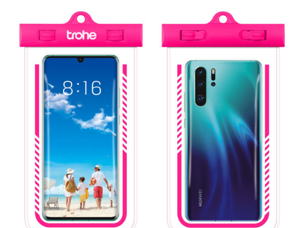 Trohe Kantong Casing HP Anti Air Mobile Phone Pouch Waterproof Mobile Phone Pouch Universal Case Bag